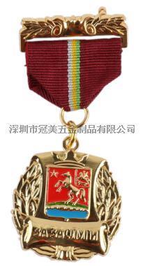高档金属徽章定做 胸章定制 班徽 异形勋章 校徽徽章制作