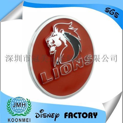 厂家专业定制定做各种高档金属国际狮子会徽章胸徽胸章